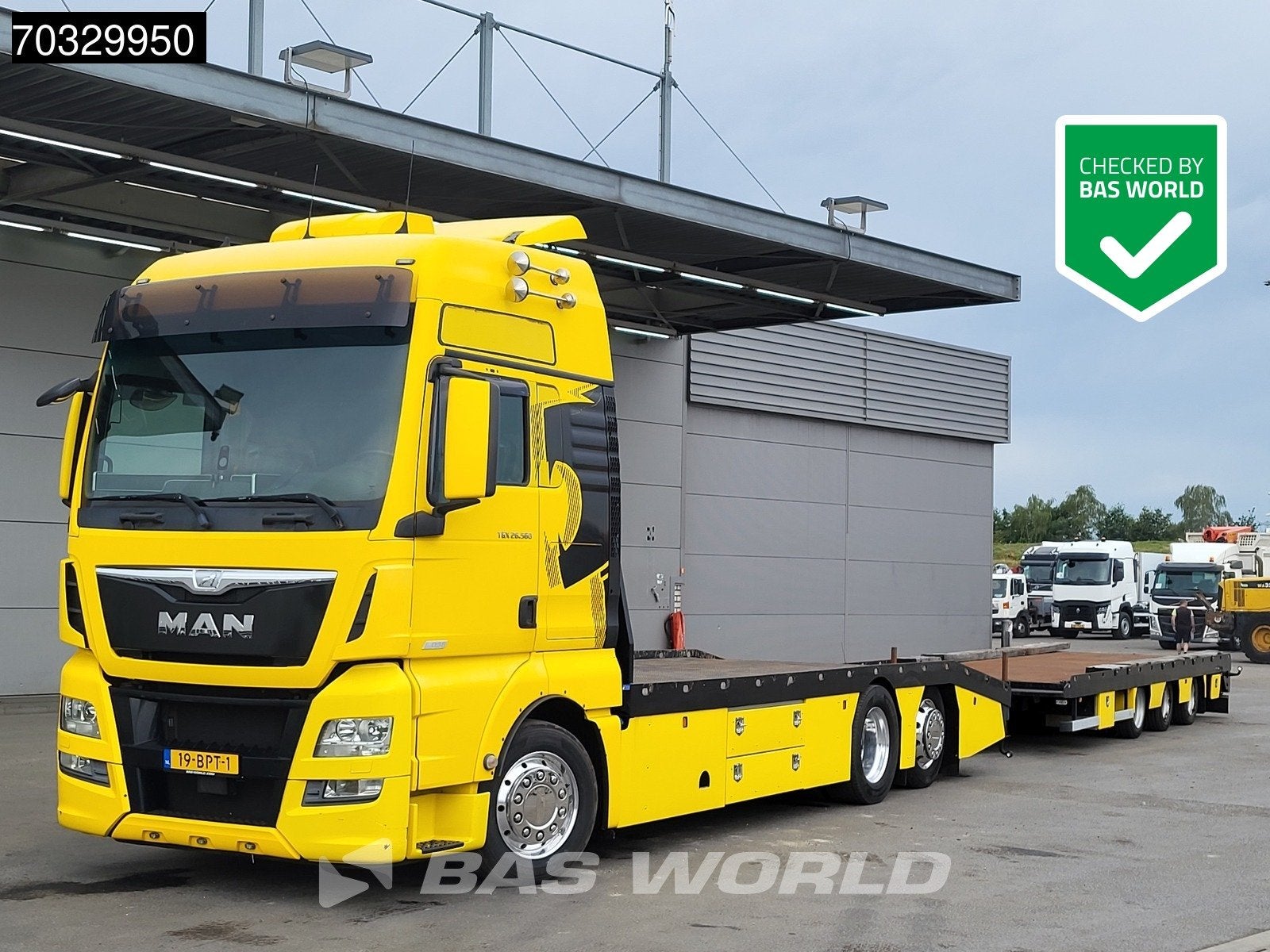 MAN TGX TGX 26.560 6X2 NL-Combi APK transporter Winch Automa, Auto's, Automaat, Euro 6, Bedrijf, Diesel