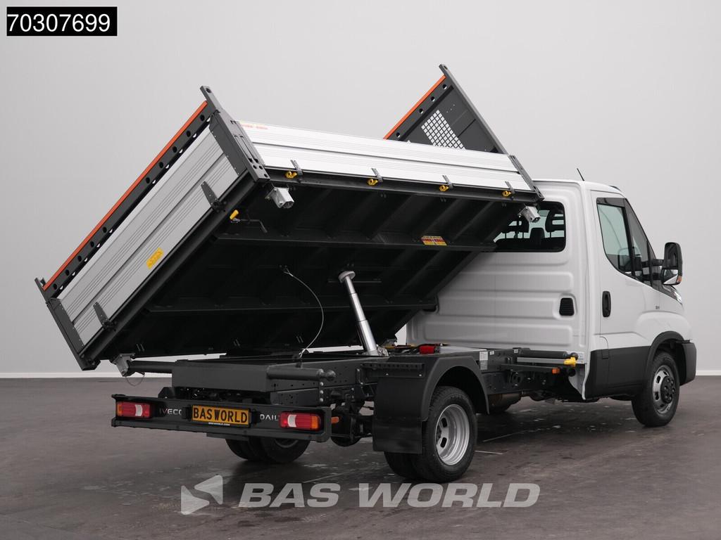 Iveco Daily 35C21 3.0L Automaat Driezijdige Kipper 210PK 3,5, Auto's, Stof, Euro 6, 4 cilinders, Iveco