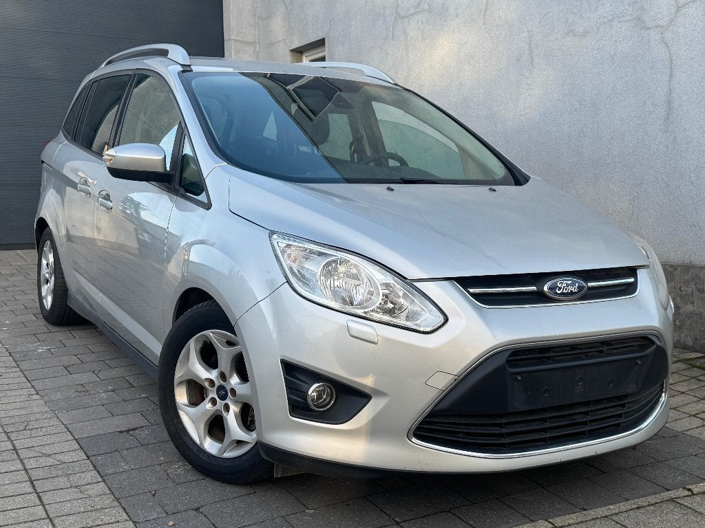 FORD GRAND C-MAX  12/2011 MET AIRCO TREKHAAK 5 PLAATSEN, Auto's, Voorwielaandrijving, Euro 5, 4 cilinders, Particulier
