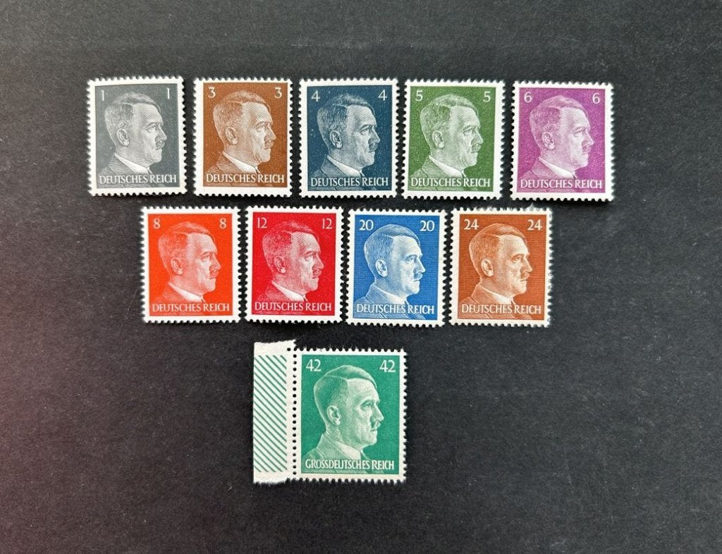 Adolf Hitler - 1941 & 1942 - postzegels vanaf 781, Envoi, Empire allemand, Non oblitéré