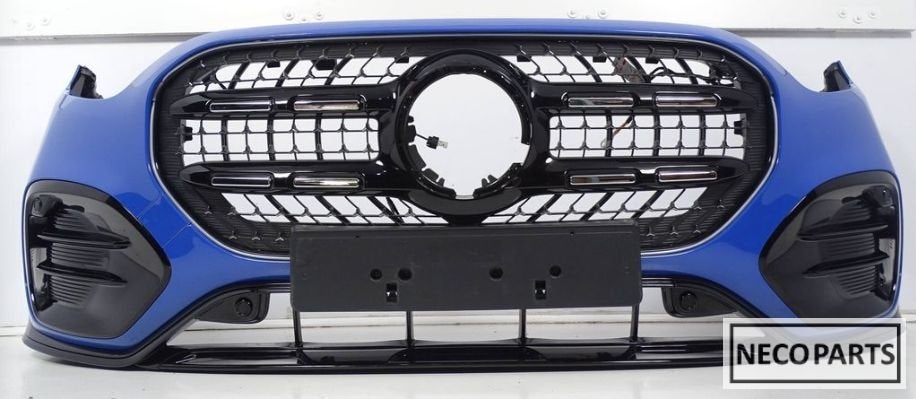 MERCEDES GLB X247 VOORBUMPER ORIGINEEL ALLES LEVERBAAR!!!, Gebruikt, -, Voor, Ophalen of Verzenden