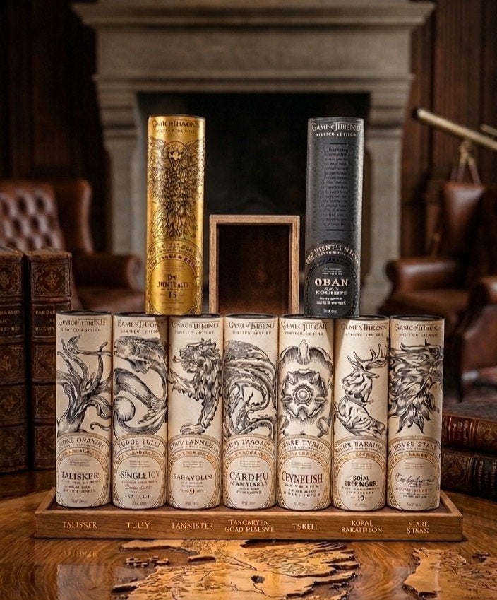 COLLECTIE GAME OF THRONES 9 FLESSEN!!!, Ophalen