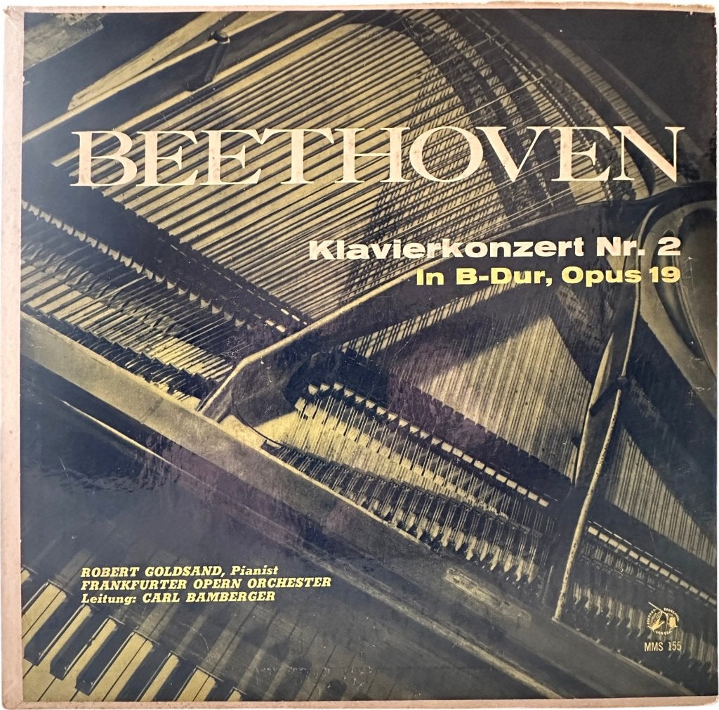 Vinyle 10" Beethoven – Concerto pour piano n2 Op. 19, CD & DVD, Orchestre ou Ballet, LP, Enlèvement ou Envoi, Utilisé