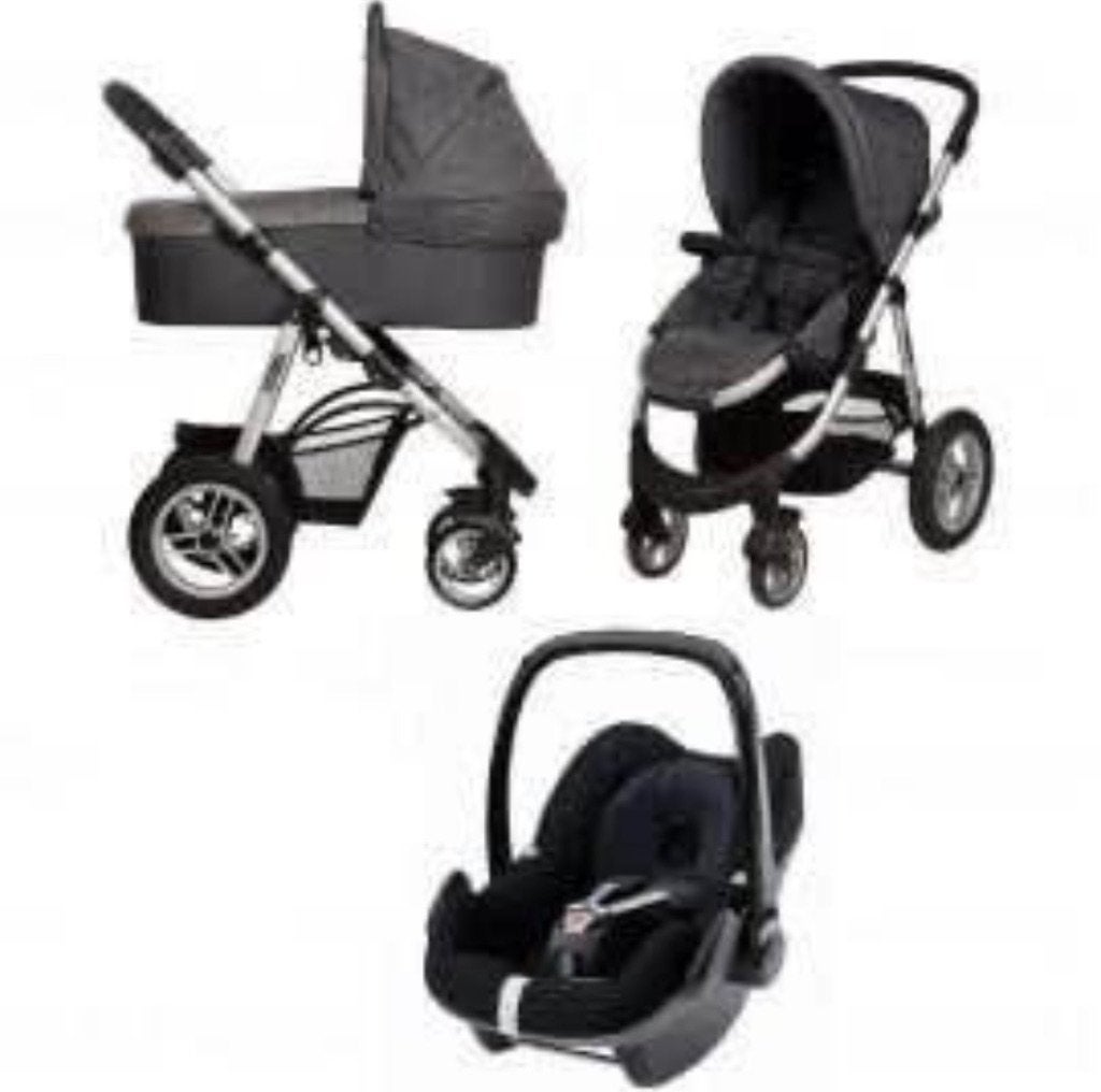 Poussette trio Péricles, Enfants & Bébés, Autres marques, Pneus, Poussette combi, Comme neuf