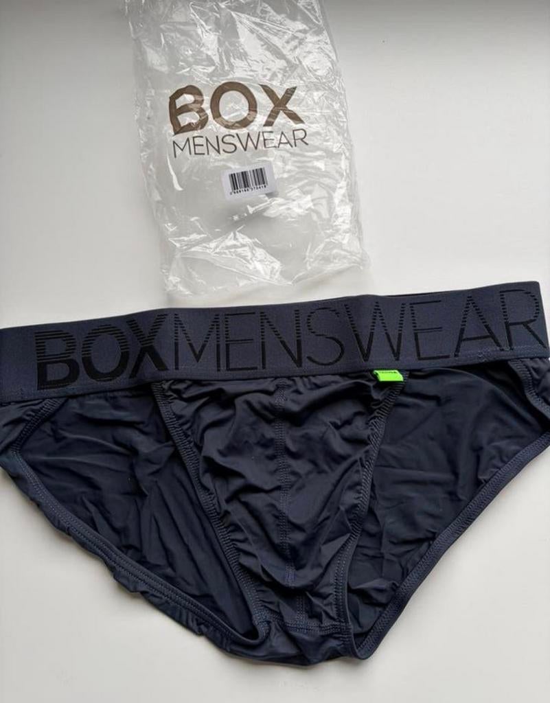 Tanga en microfibre Box pour hommes, Envoi, Gris, Slip