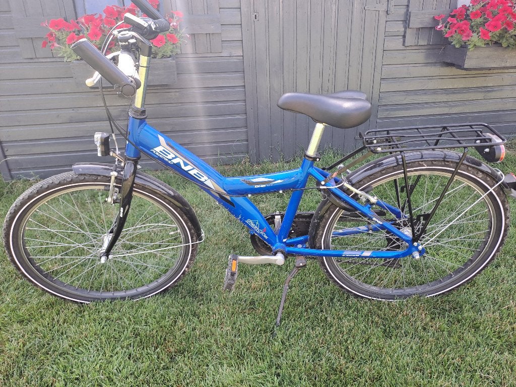 Kinderfiets 24inch BNB, Comme neuf, Enlèvement, BNB Bike, Frein à disque