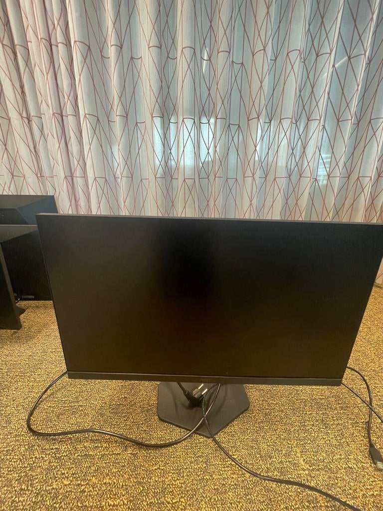 AOC beeldscherm Q27V5C/BK 27”, Computers en Software, Monitoren, Ophalen, Zo goed als nieuw, HDMI