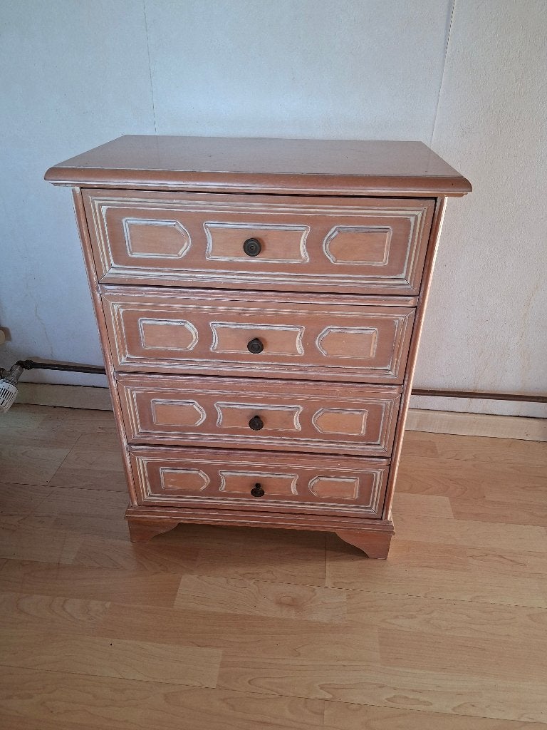 Meuble 4 tiroirs, Huis en Inrichting, Kasten | Ladekasten, 3 of 4 laden, Ophalen, Gebruikt