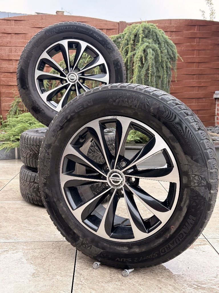 17" Nissan X Trail Jantes et pneus, Enlèvement, Utilisé