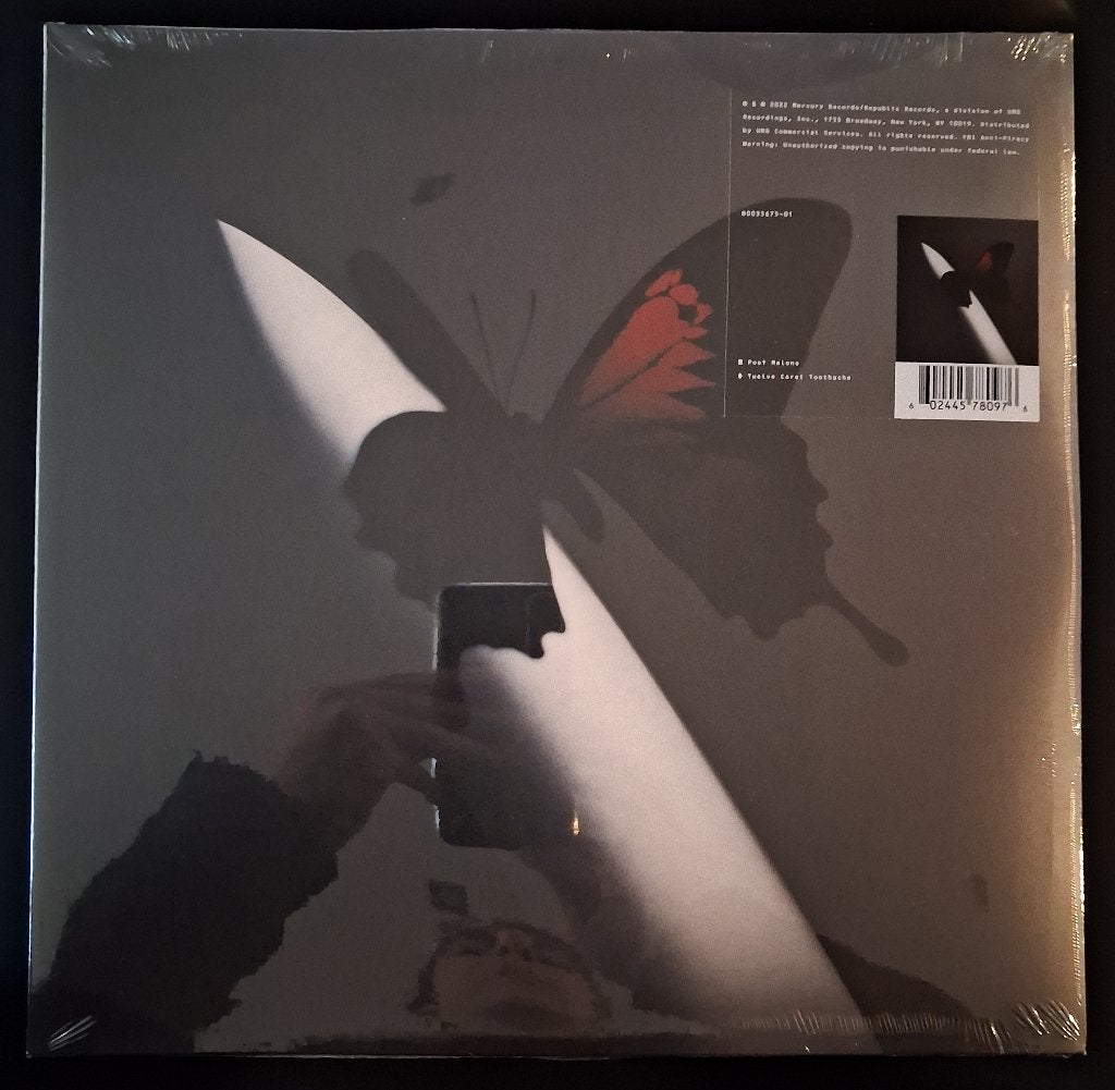 2LP Post Malone ‎- Twelve Carat Toothache (Red Marbled) New, Cd's en Dvd's, Ophalen of Verzenden, Nieuw in verpakking, 12 inch