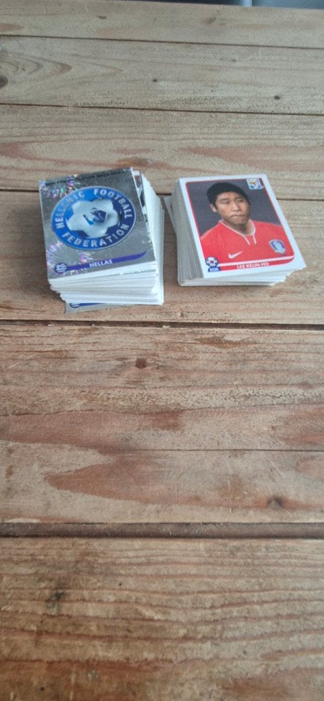 Panini WK 2010, Hobby en Vrije tijd, Ophalen of Verzenden, Zo goed als nieuw, Meerdere stickers