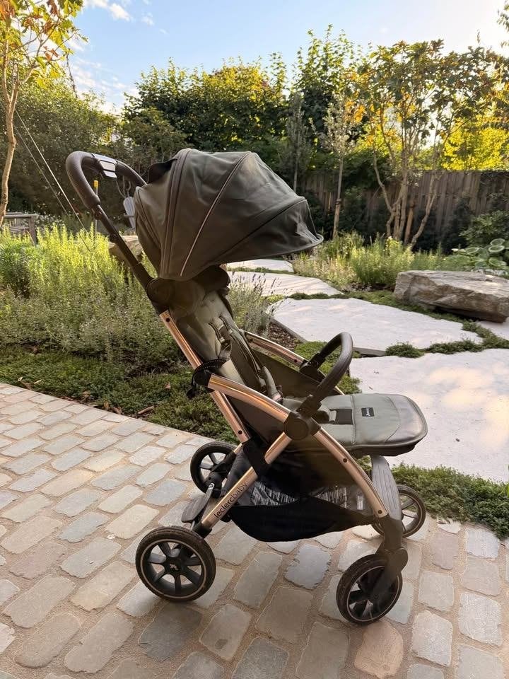 Buggy Leclerc influencer XL Army Green, Kinderen en Baby's, Ophalen, Zo goed als nieuw, Overige merken, Verstelbare rugleuning