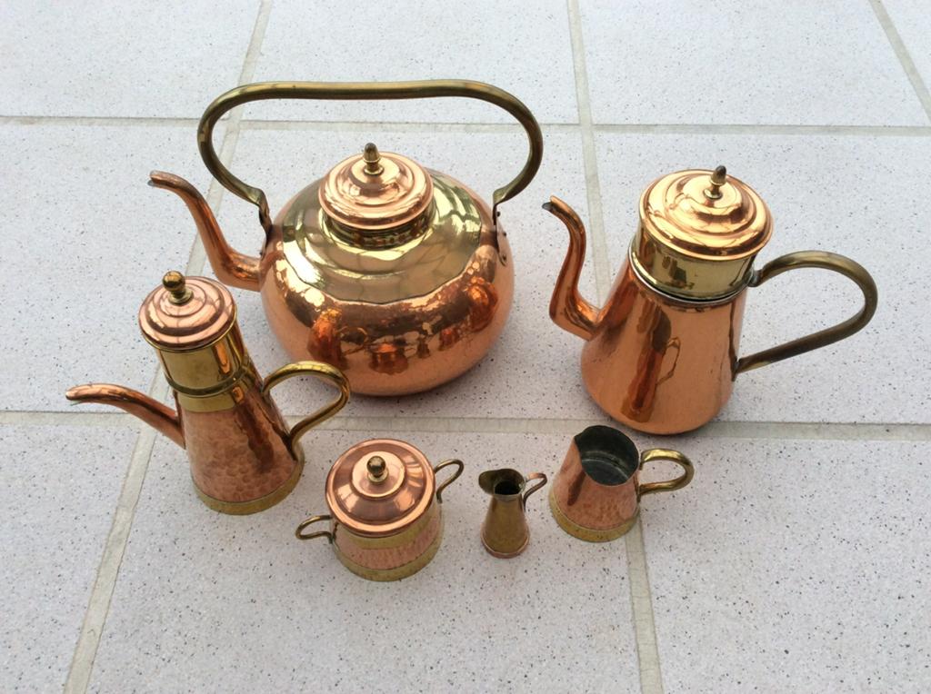 Thee servies, Ophalen