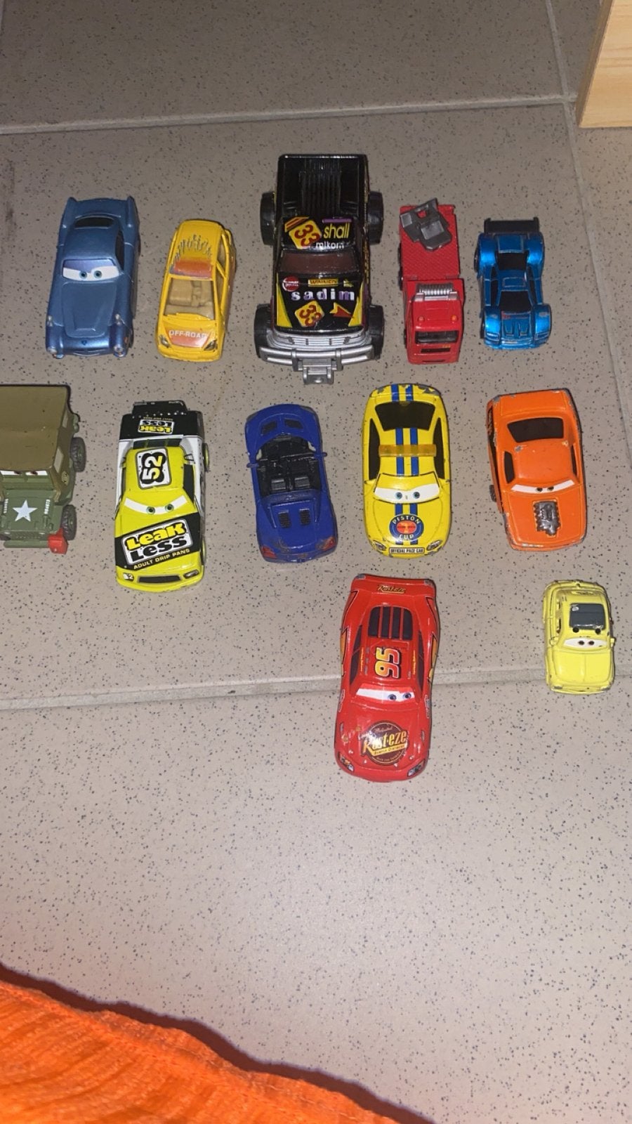 Lot van 12 speelgoedauto's - incl. Disney Pixar Cars, Ophalen, Gebruikt