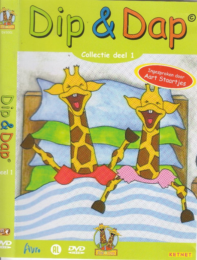 Verhaaltjes van dip & Dap Collectie deel 1 op DVD, Envoi, Animaux, TV fiction