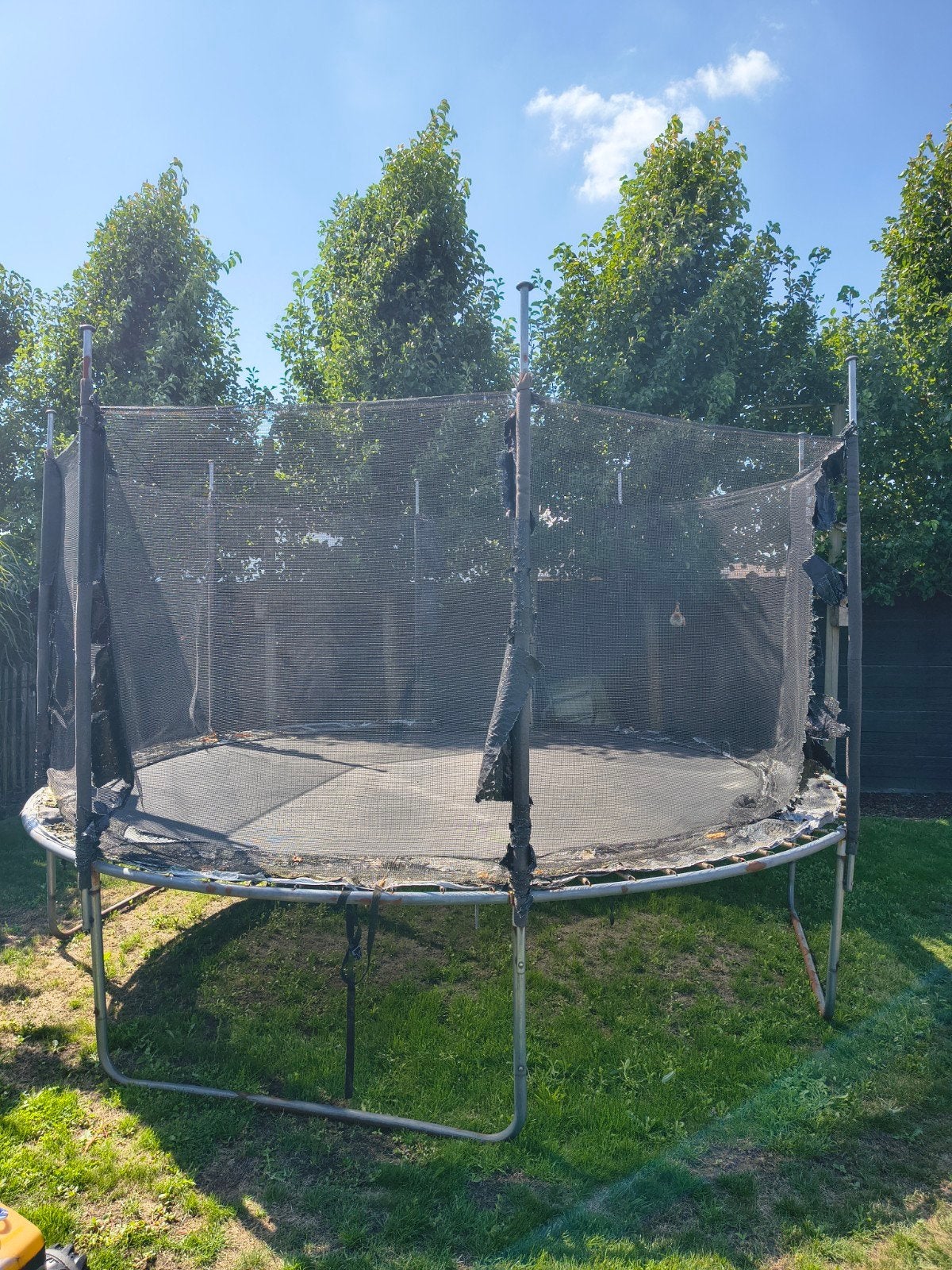 Gratis trampoline diameter 4m, Ophalen