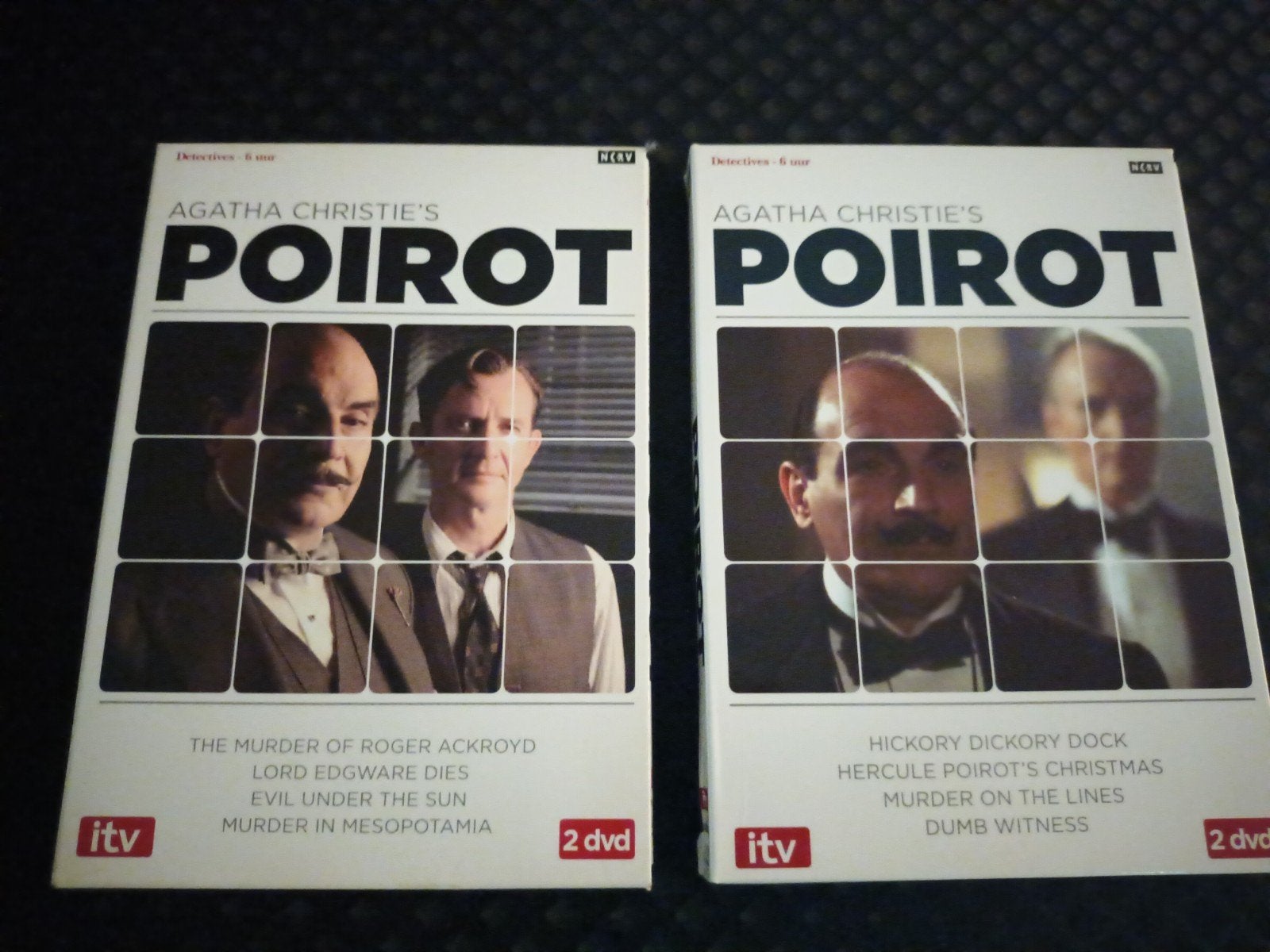 4 dvds Poirot, Cd's en Dvd's, Ophalen of Verzenden
