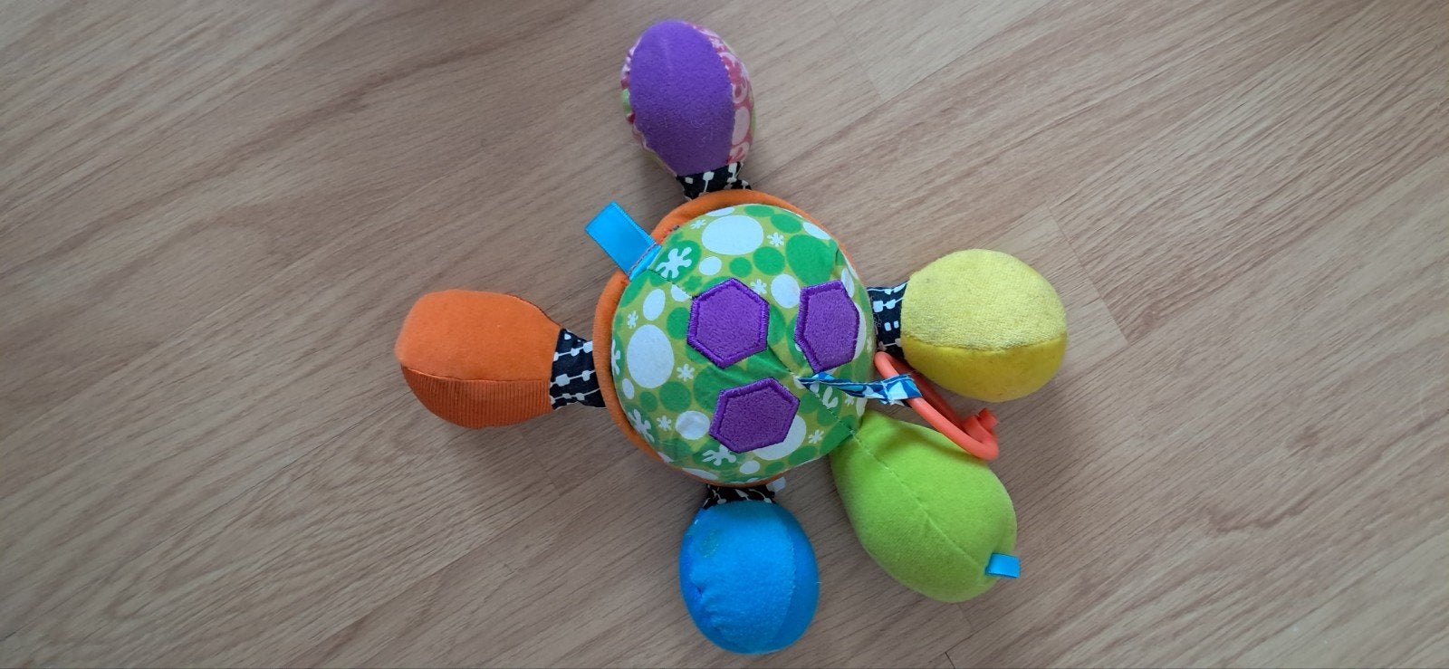 Knuffel babyspeelgoed schildpad Infantino, Ophalen of Verzenden