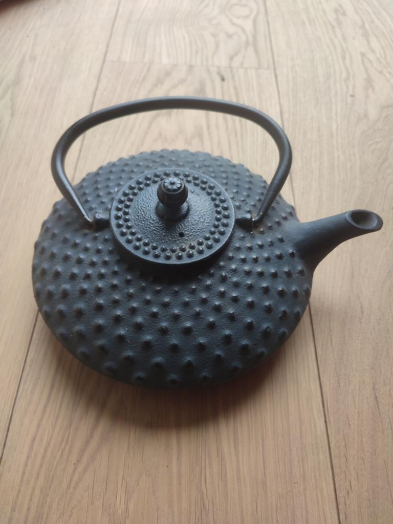 Theepot gietijzer bredemeijer, Ophalen