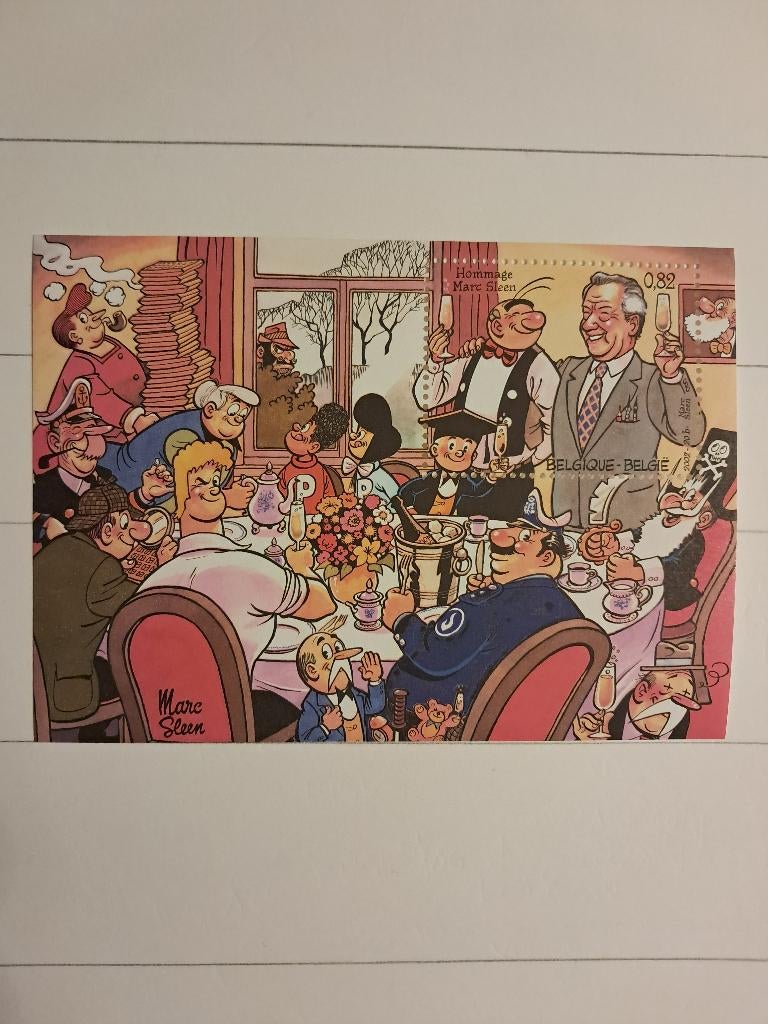 België Blok 100 ** Marc Sleen 80 jaar, Timbres & Monnaies, Sans timbre, Enlèvement ou Envoi, Non oblitéré, Timbre-poste