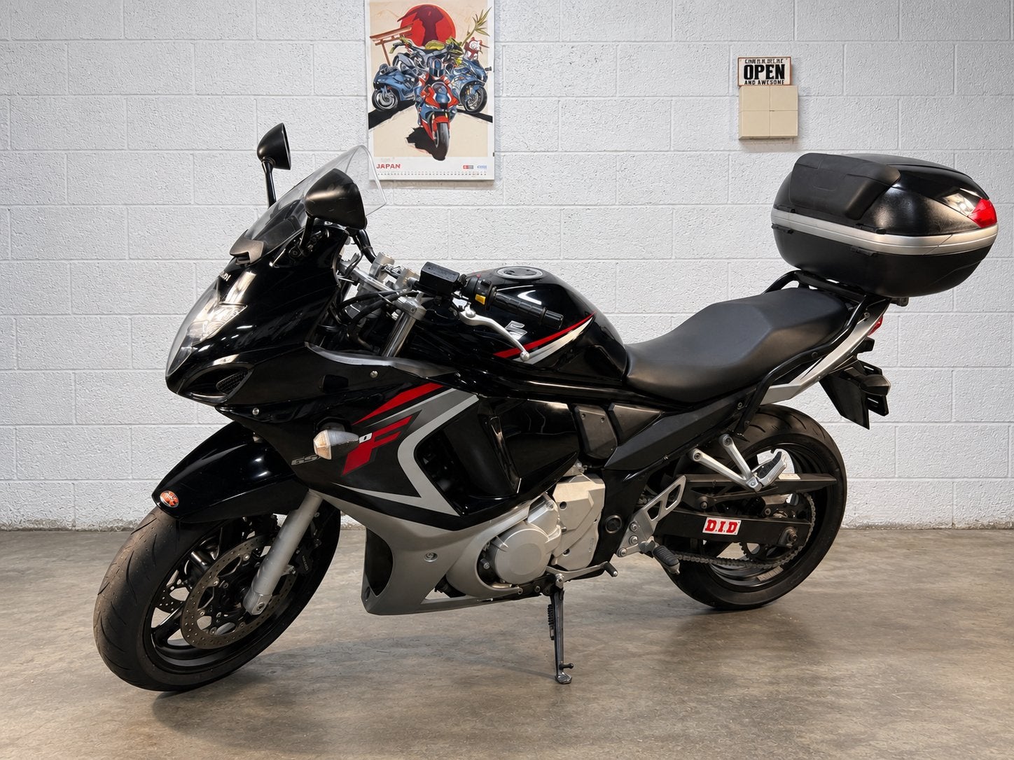 Suzuki GSX 650F, 4 cilinders, Motorrijbewijs A, Particulier, Meer dan 35 kW