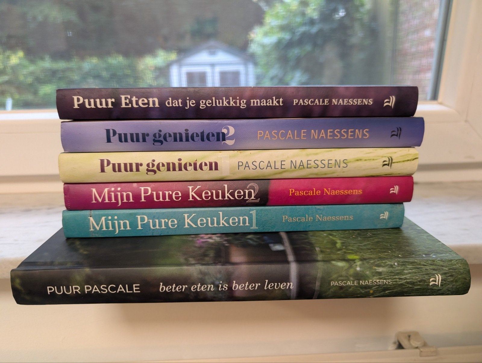 Prachtig pakket van 6 kookboeken Pascale Naessens – In perfe, Boeken, Pascale Naessens, Ophalen of Verzenden, Zo goed als nieuw