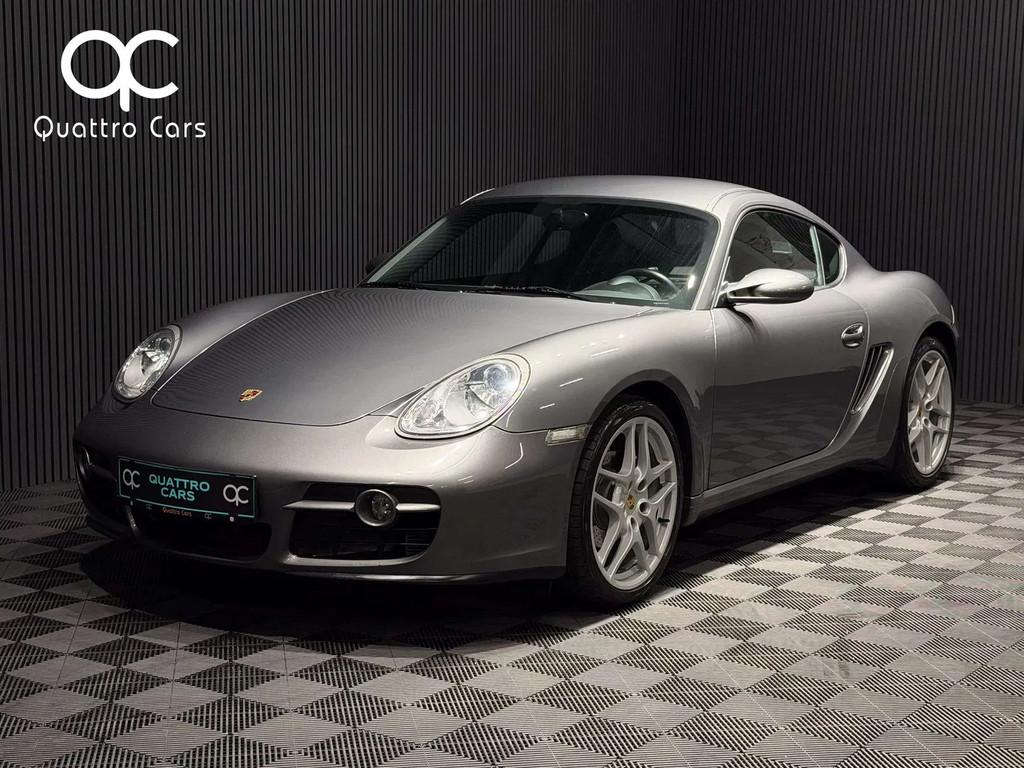 Porsche Cayman 987 - 2.7i - Flat 6 - Super état - Coup de c, Autos, Porsche, Cuir, Argent ou Gris, Achat, Cruise Control