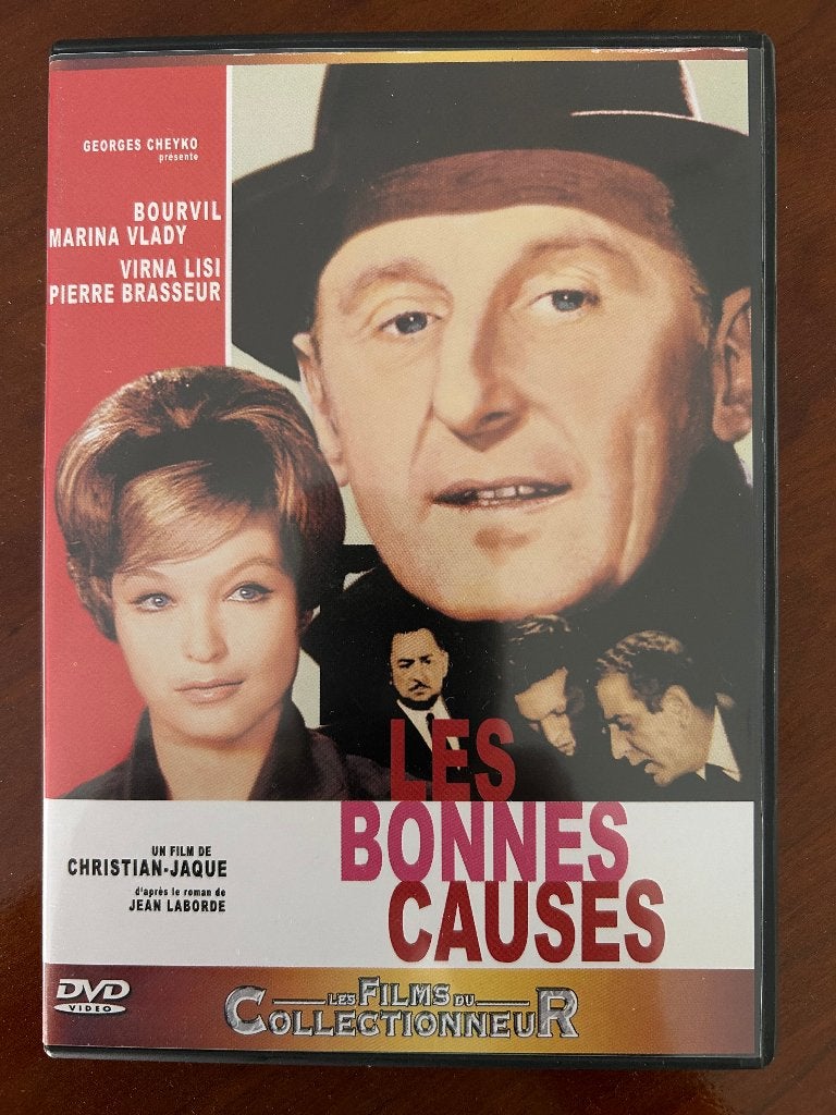 Les bonnes causes DVD - Bourvil, Brasseur, Vlady, Lisi, CD & DVD, DVD | Classiques, Comme neuf, Français, Français, Enlèvement