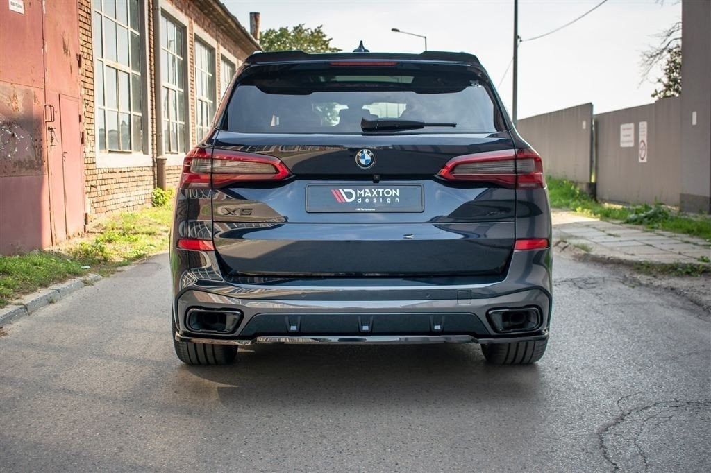 Maxton Design Bmw X5 G05 M Pack Rear Splitter Spoiler Vertic, Verzenden