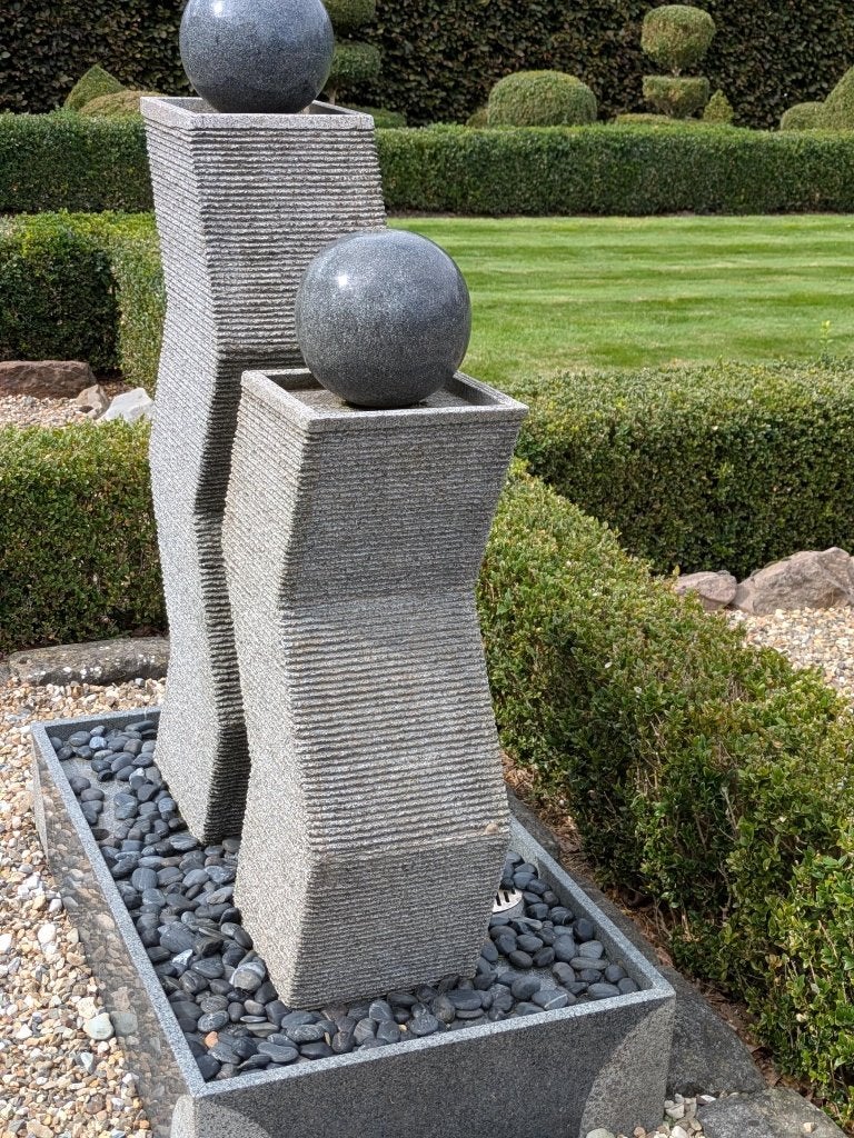 Arduinen beeld/borrelsteen, Tuin en Terras, Ophalen, Gebruikt, Hardsteen, Waterornament