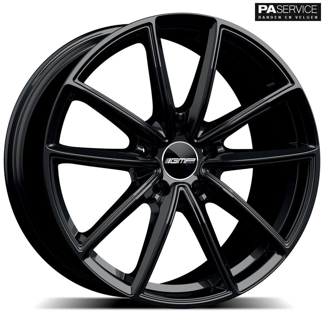 Nieuw 21 inch  Gloss Black GMP Titan Porsche Taycan Breedset, -, -, Banden en Velgen, Nieuw