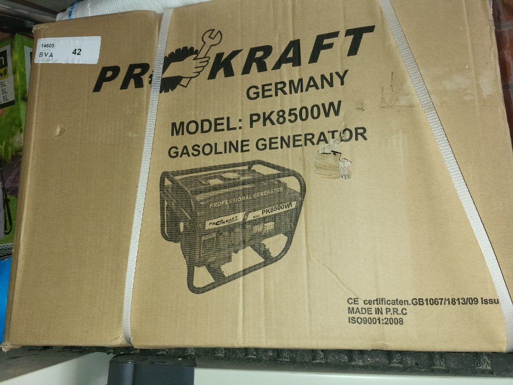Generator, Enlèvement, Neuf, Moins de 5 kVA, Essence