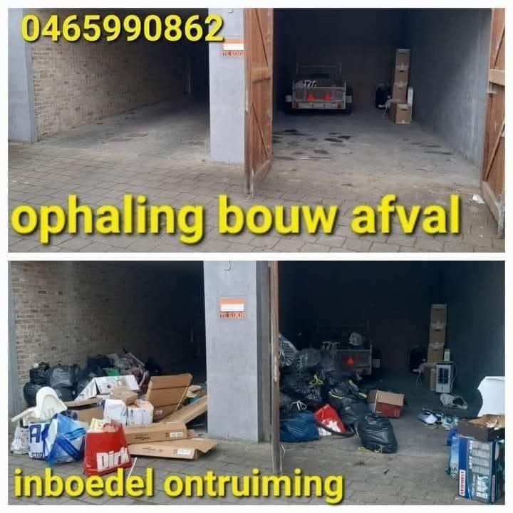 collecte, construction, mélange, déchets, ménage, évacuation