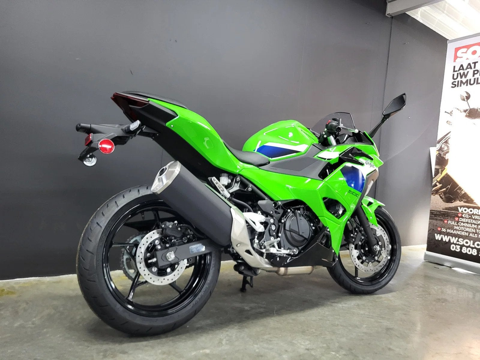 Kawasaki Ninja 500 SE met weinig km's (A2) (bj 2026), Overig, Handgeschakeld, Gebruikt, Bedrijf