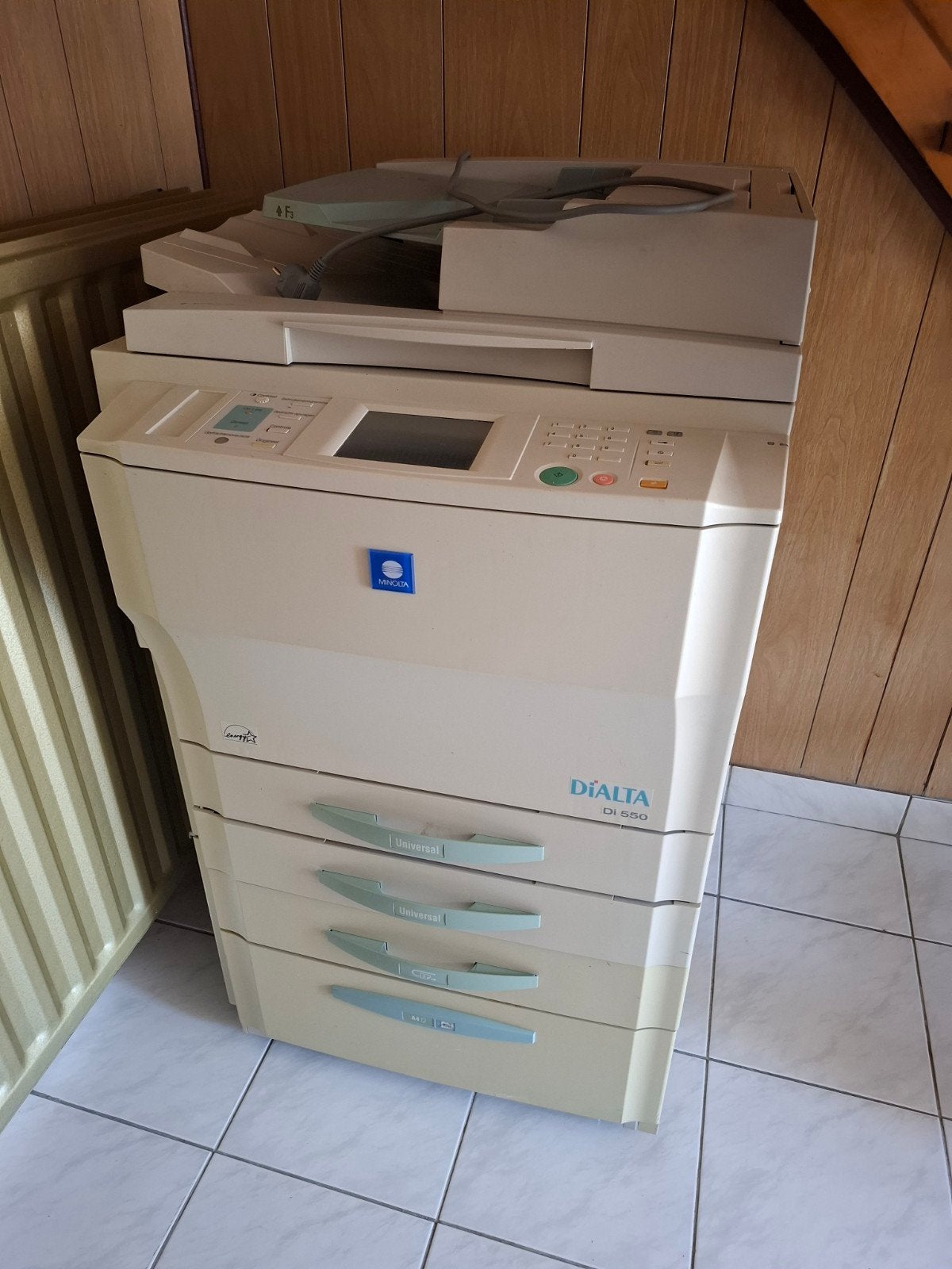 ​Minolta DiALTA Di 550 kantoor printer / kopieerapparaat (Vo, Ophalen