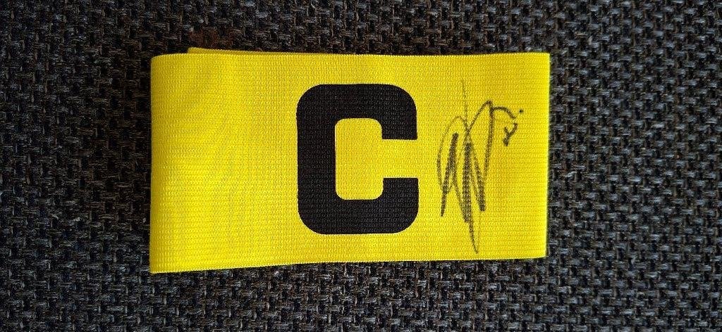Aanvoerdersband met handtekening; Jens Toornstra # Feyenoord, Verzenden, Nieuw, Shirt