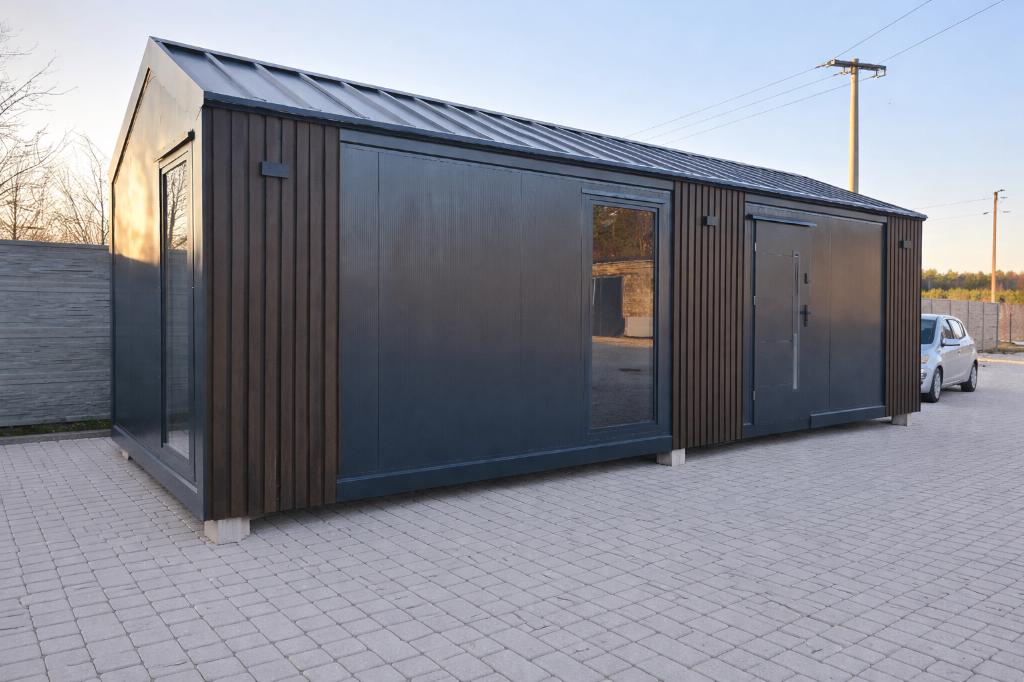 Modulaire pavilion 3,20  9 m – zadak dubbele dak, Envoi, Neuf