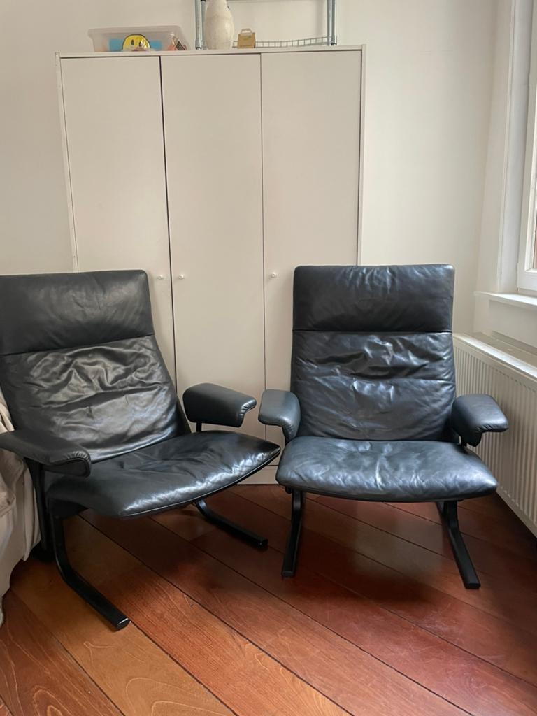 2x de Sede ds2030 design lounge chair, Enlèvement, Comme neuf, Cuir