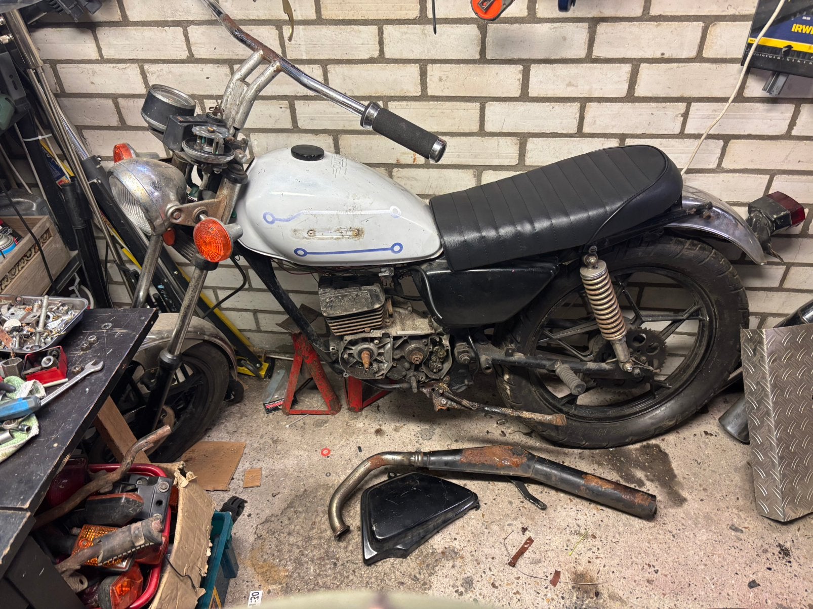 Suzuki zr 50 l (project), Enlèvement, Puch