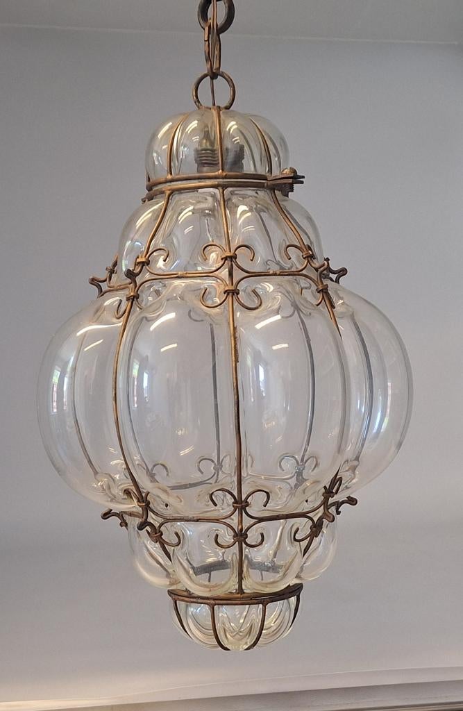 Venetiaanse Murano kooilamp, 50 tot 75 cm, Ophalen of Verzenden, X, X