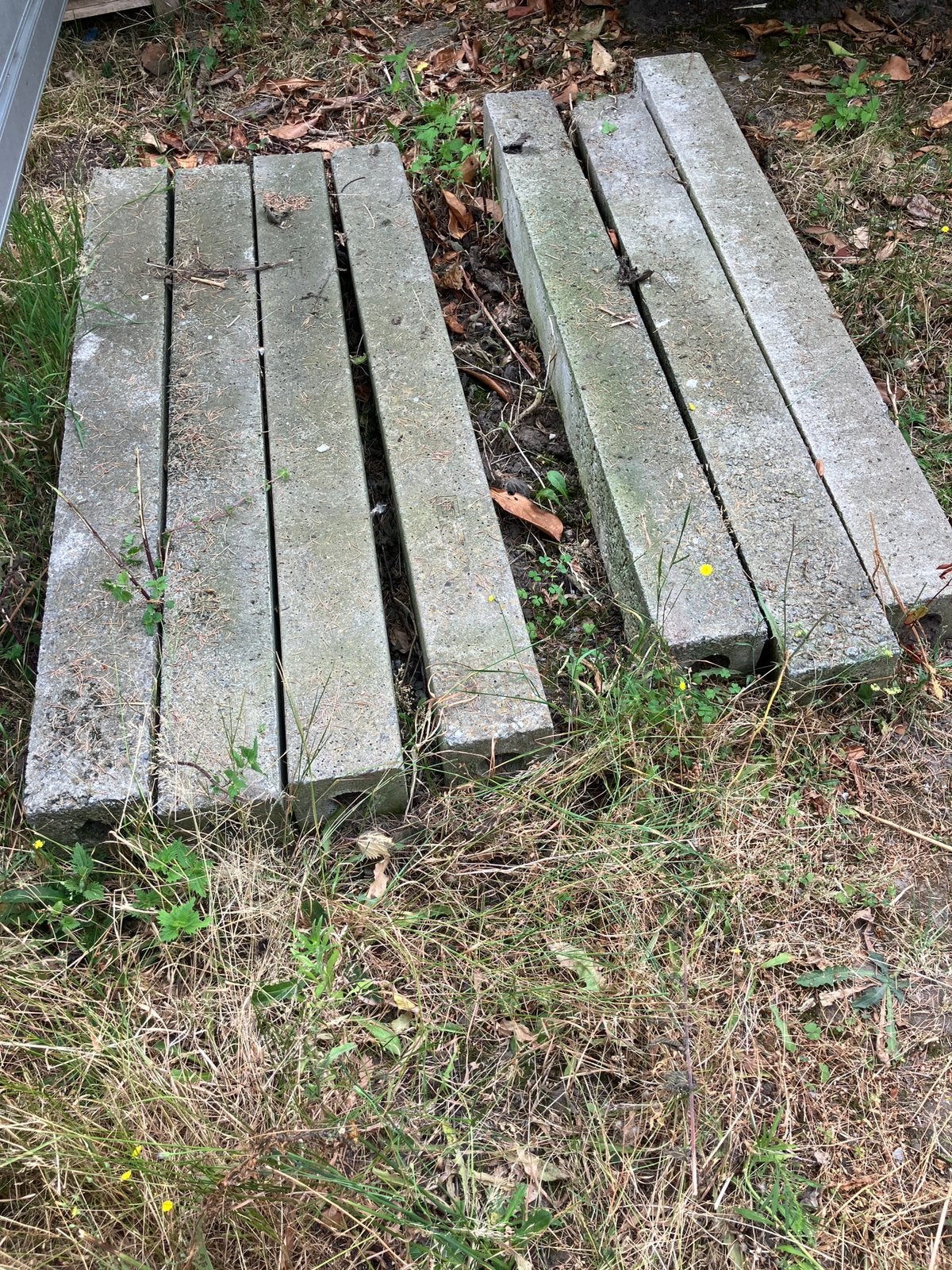 Betonnen balken, Tuin en Terras, Bielzen en Borduren, Ophalen, Gebruikt