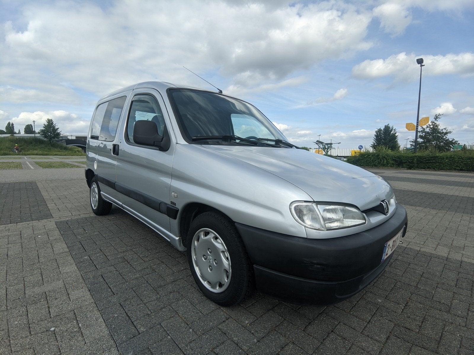 Peugeot Partner 2.0 hdi, Autos, Argent ou Gris, 4 portes, 2 places, Diesel