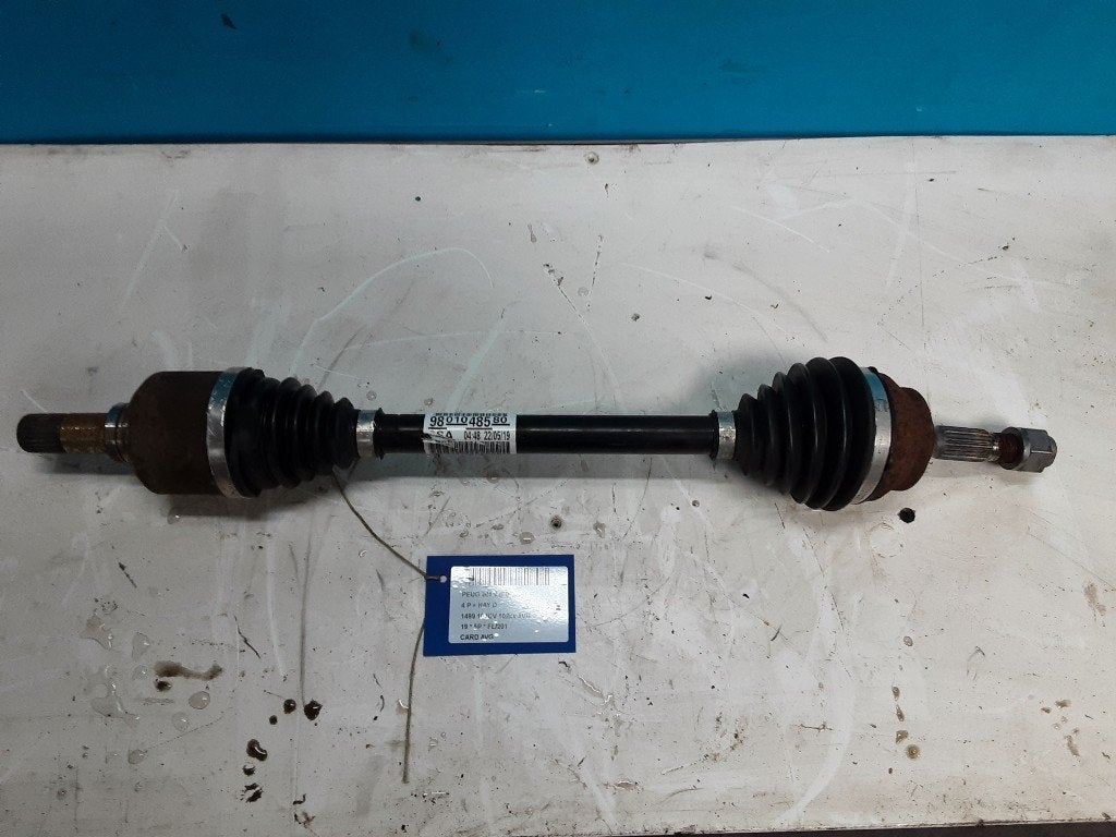 CARDAN AVANT GAUCHE (TRANSMISSION) Peugeot (9801048580), Mevr. I. Hauben, Utilisé, Rue de l'Espoir 34 34
4030  GRIVEGNÉE, BE, Info@Collignon.be