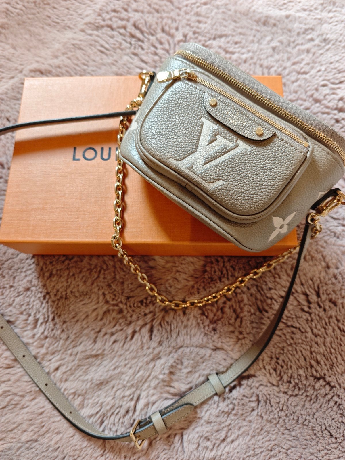 Originele tas van Louis Vuitton, mini-heuptas, Ophalen