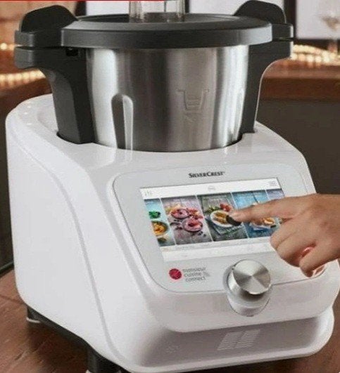Robot cuisine connect Silvercrest, 3 à 4 litres, Enlèvement, Comme neuf, 3 vitesses ou plus