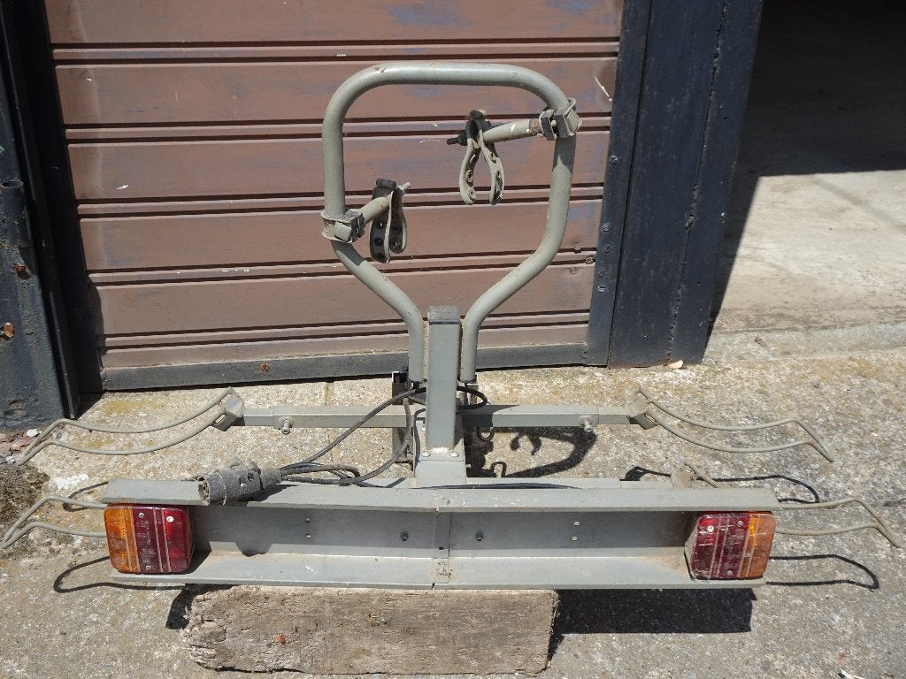 Trekhaak-Fietsendrager Voor Twee Fietsen., Auto diversen, Ophalen, 2 fietsen, Gebruikt, Trekhaakdrager