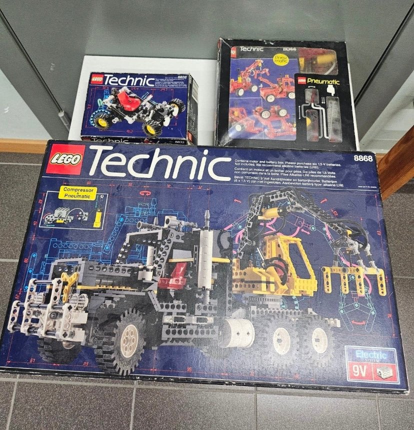 Lego Technic uit de jaren 90, Enlèvement, Utilisé