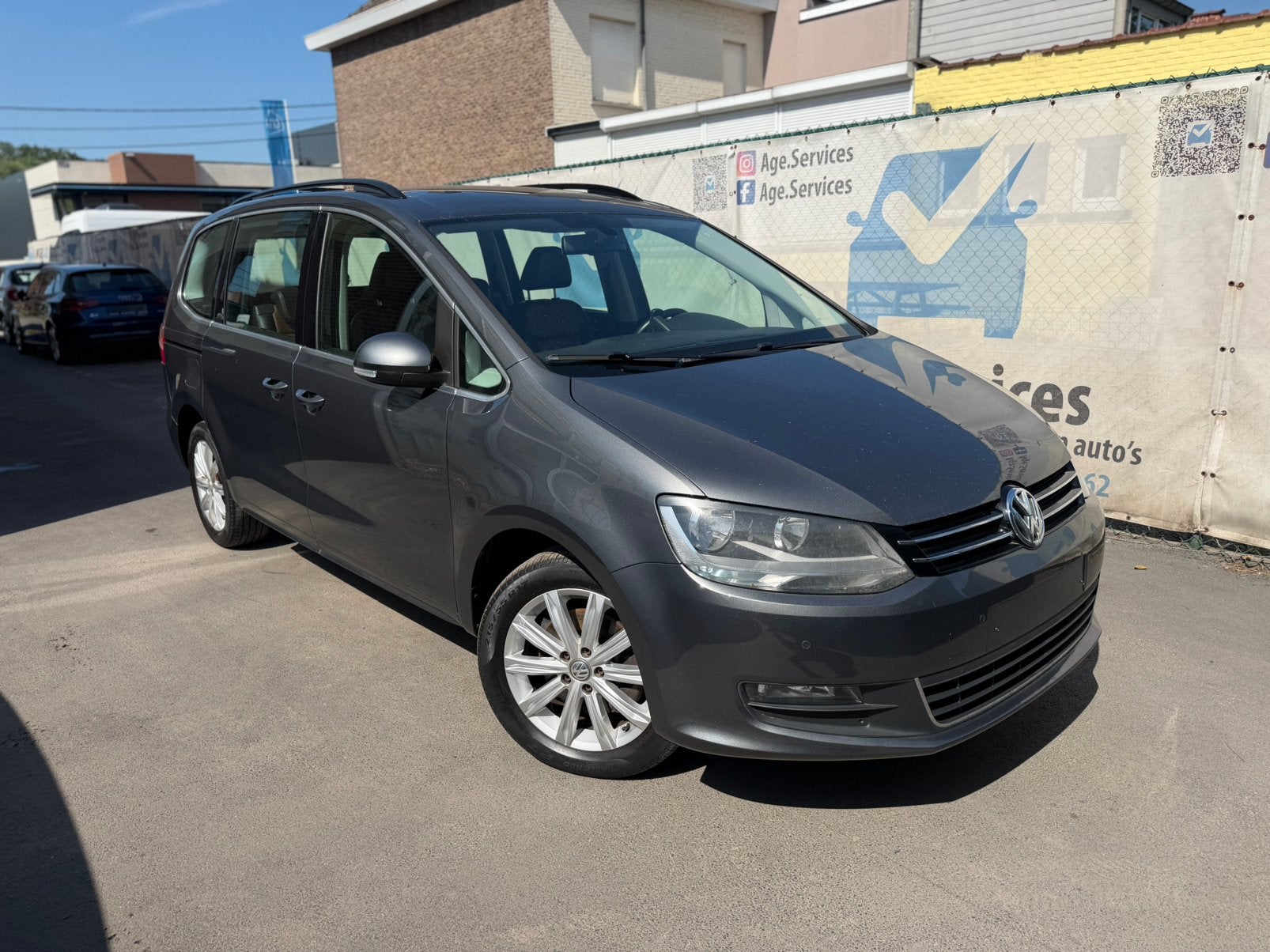 Volkswagen sharan 7-zits benzine 150pk, Euro 5, 4 cilinders, 7 zetels, Leder