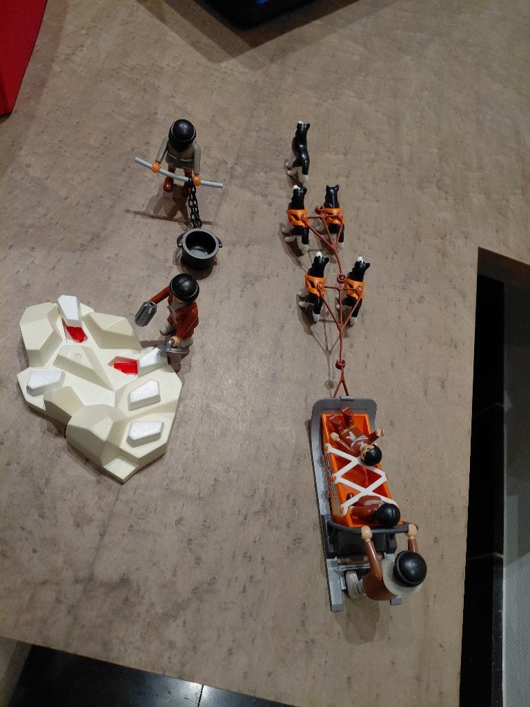 playmobil - hondenslee, Kinderen en Baby's, Ophalen, Zo goed als nieuw