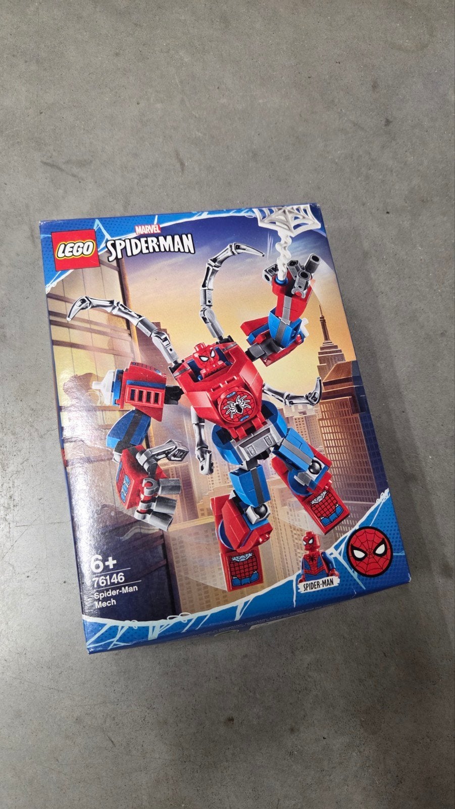 lego 76146 nieuw sealed marvel spiderman spider-man mech, Neuf, Lego, Enlèvement, Pièces supplémentaires incluses